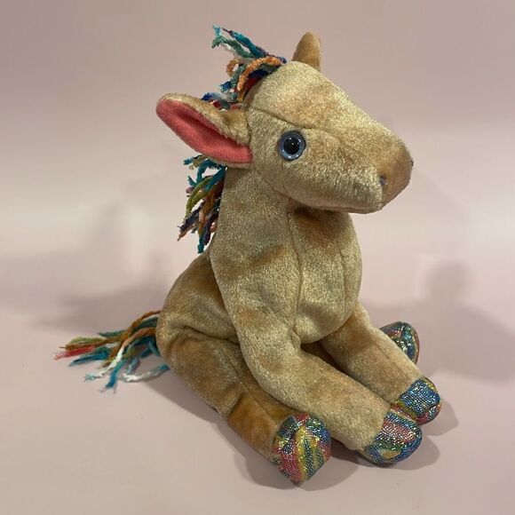 Ty Beanie Baby Horse Chinese Zodiac Sign Multicolour Excellent Used Condition - Picture 5 of 10